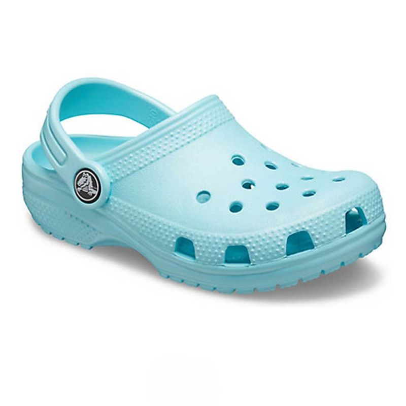 Crocs Kids Cayman Clog Ice Blue UK 1 EUR 32-33 US J1 (10006-4O9)